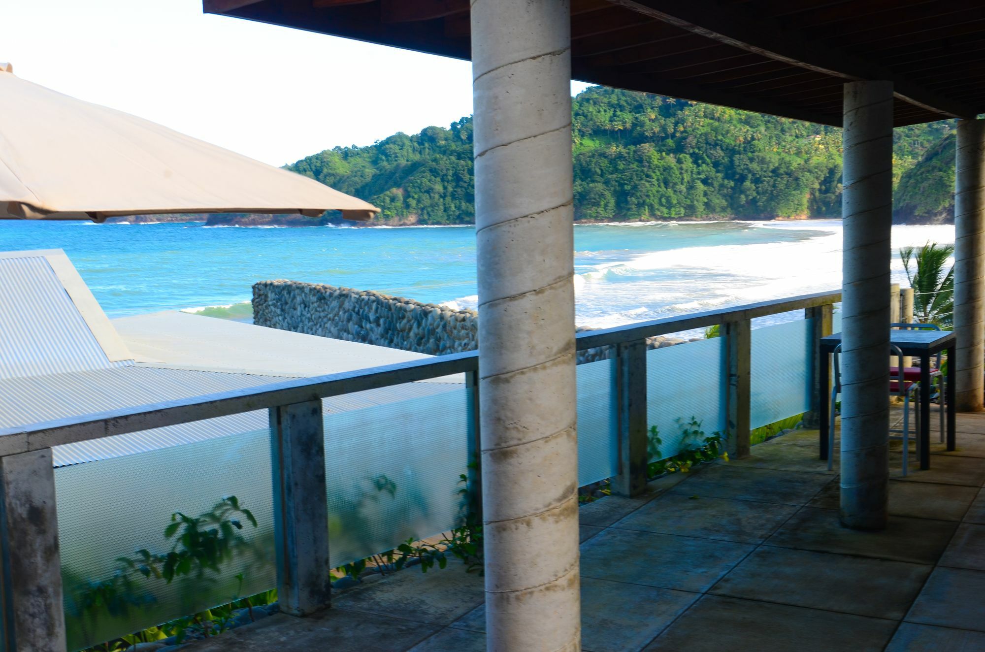 Pagua Bay House - Oceanfront Cabana'S Marigot Exterior photo